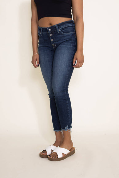 Silver Jeans Suki Crop High-Rise Skinny Jeans for Women