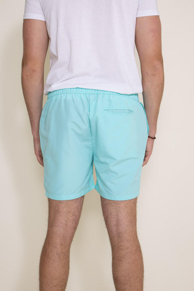 Polyester Volley Shorts for Men in Blue