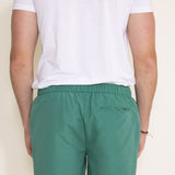 Polyester Volley Shorts for Men in Green