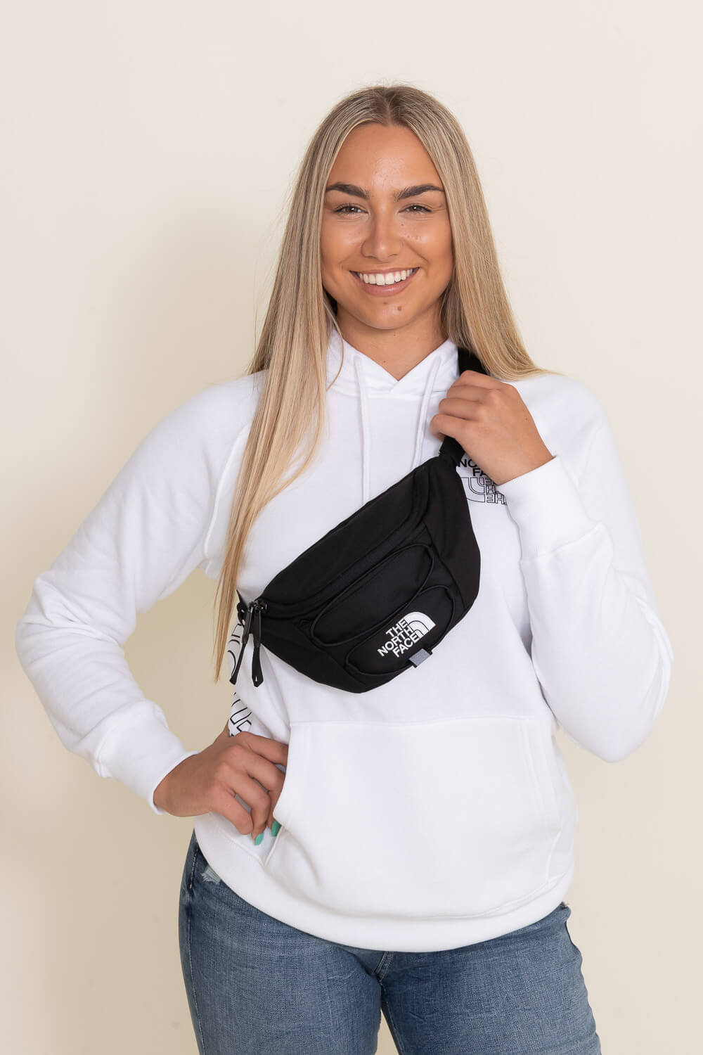 Ouderling Auto of The North Face Jester Lumbar Belt Bag for Women in Black | NF0A52TM-JK –  Glik's