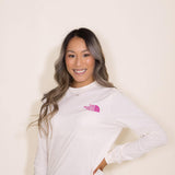 The North Face Long-Sleeve Brand Proud T-Shirt for Women in White