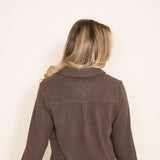 Thread & Supply Lewis Button Up Shirt for Women in Brown