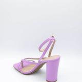 Top Moda Nile Strappy Heels for Women in Purple