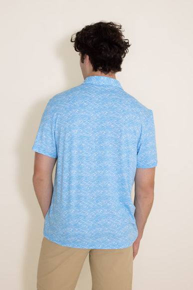 WearFirst Wanderer Japonica Button Down Shirt for Men in Blue