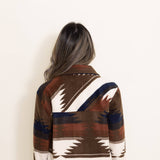 Thread & Supply Tullis Aztec Shacket for Women in Brown