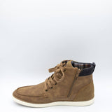 B52 by Bullboxer Moc Toe Boots for Men in Brown Taupe