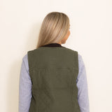 Carhartt Relaxed Fit Canvas Insulated Vest for Women in Green