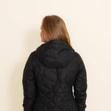 Columbia Heavenly Long Hooded Jacket for Women in Black