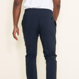 Copper & Oak Elastic File Tech Jogger Pants for Men in Blue