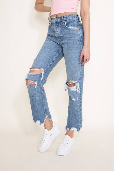 Free People Tapered Baggy Boyfriend Jeans for Women