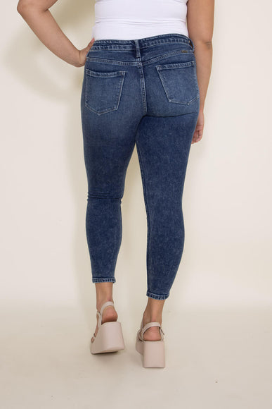 KanCan Temple Mid Rise Ankle Skinny Jeans for Women