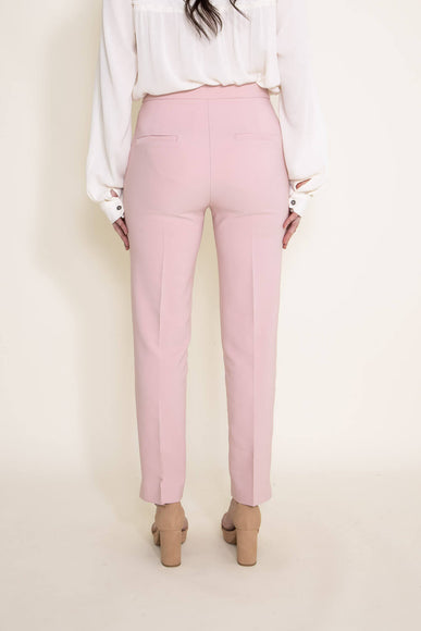 Love Tree Skinny Cropped Dress Pants for Women in Pink