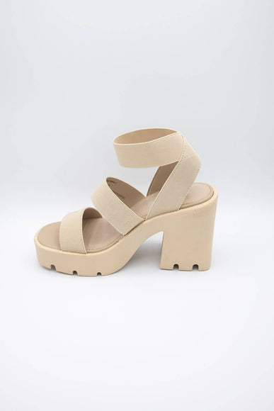 Madden Girl Temple Platform Heels for Women in Brown