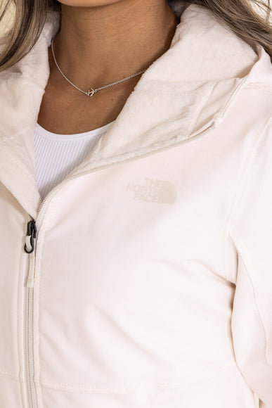 The North Face Shelbe Raschel Hoodie Jacket for Women in White
