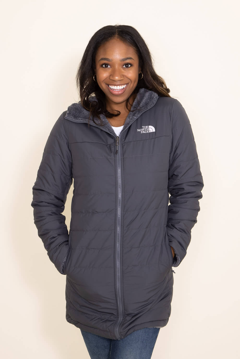 The North Face Mossbud Insulated Reversible Parka Coat for Women