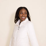 The North Face Mossbud Insulated Reversible Jacket for Women in White