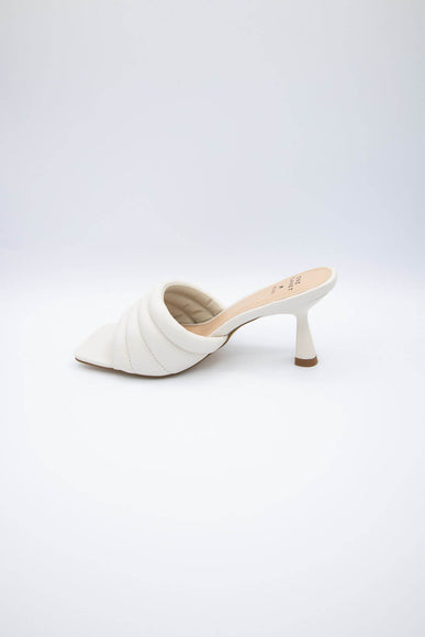 One Planet by Qupid Jaylove Kitten Heels for Women in Off White
