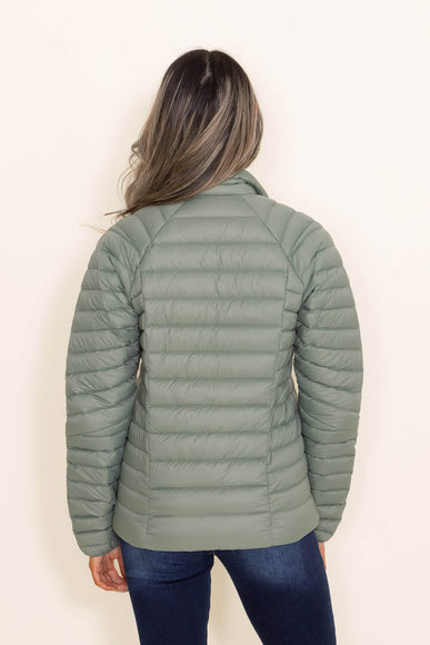 Patagonia Women's Down Sweater Jacket in Green