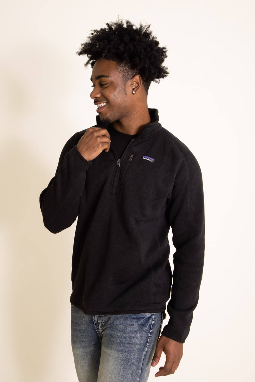 Black mens patagonia Clearance