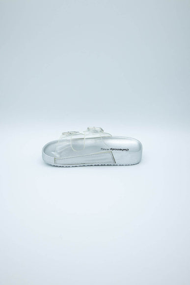 Outwoods Claro Slide Sandals for Girls in Silver