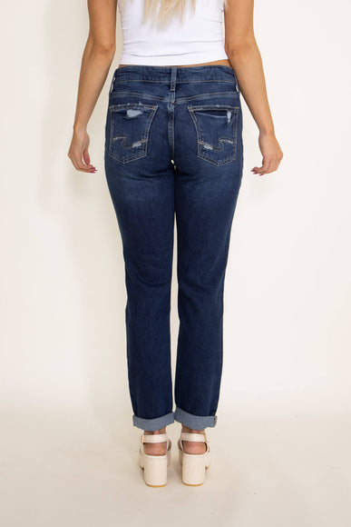 Silver Jeans Mid-Rise Boyfriend Jeans for Women