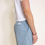 Simply Southern Corduroy Shorts for Men in Dusty Blue 