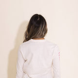 The North Face Long-Sleeve Brand Proud T-Shirt for Women in White
