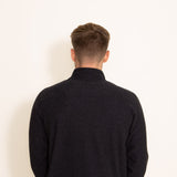The North Face Textured Cap Rock Quarter Zip for Men in Black