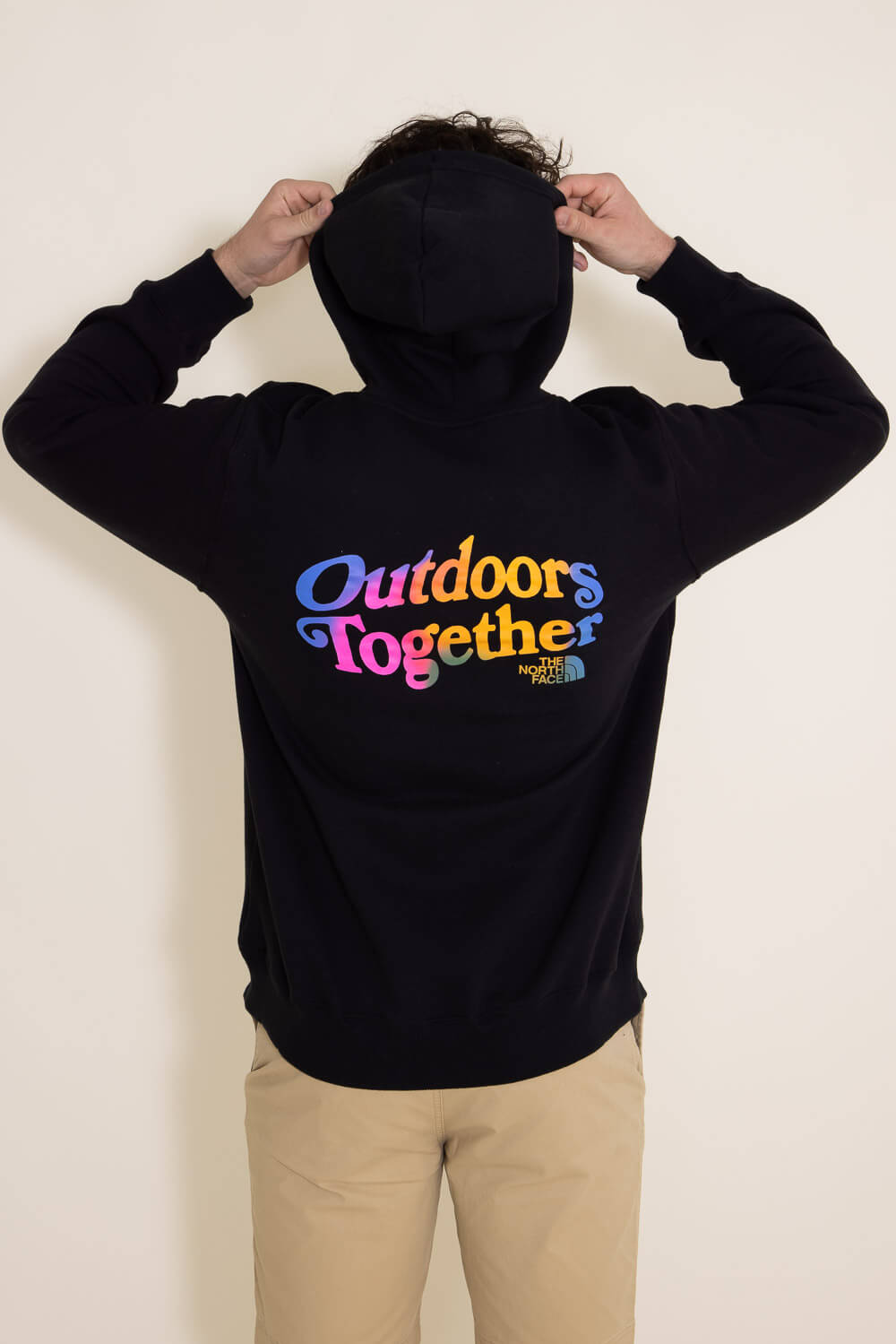 The North Face Pride Hoodie for Men in Black Ombre | NF0A811U-A68 – Glik's