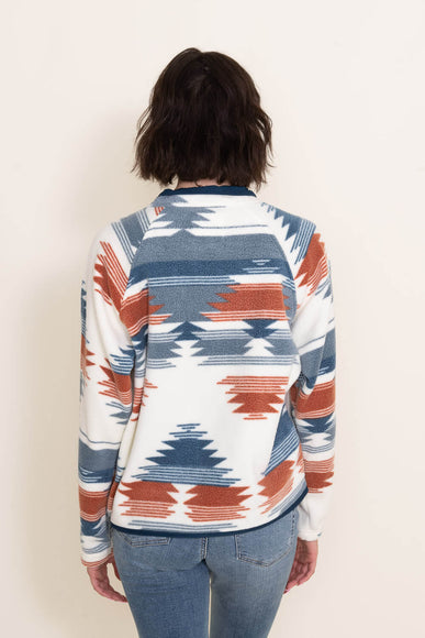 Thread & Supply Braxton Shacket for Women in Aztec Blue