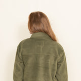 Thread and Supply Auria Trucker Jacket for Women in Green