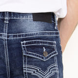 True Luck Zachary Bootcut Stretch Jeans for Men
