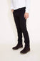 Union Five-Pocket Comfort Twill Pants for Men in Black