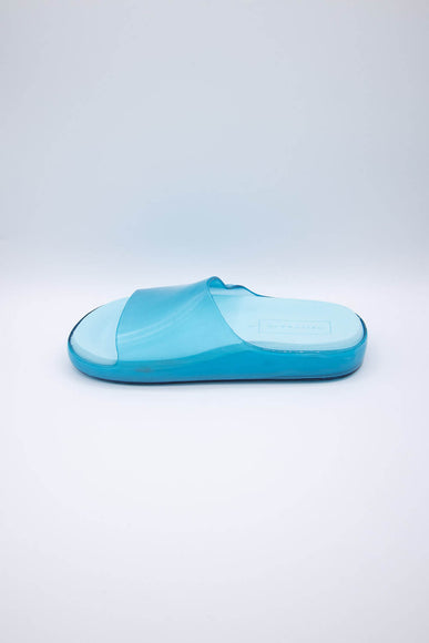 Yellow Box Marana Lucite Slides for Women in Blue