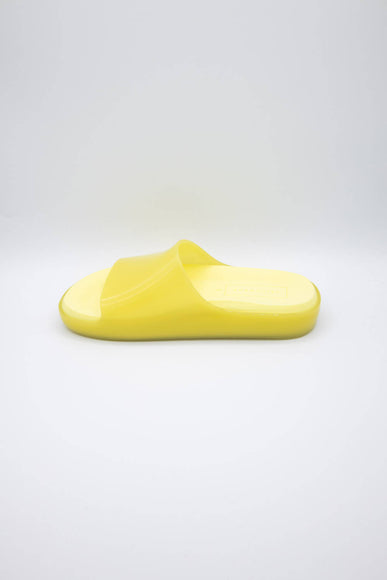 Yellow Box Marana Lucite Slides for Women in Yellow