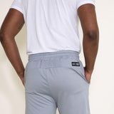 EST. 1897 Left Side Zip Shorts for Men in Grey