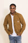 Carhartt Canvas Fleece Lined Shirt Jacket for Men in Brown
