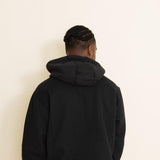 Carhartt Midweight Camo Logo Graphic Hoodie for Men in Black