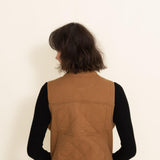 Carhartt Relaxed Fit Canvas Insulated Vest for Women in Brown