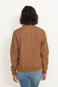 Carhartt Rugged Flex Relaxed Fit Canvas Jacket for Women in Brown