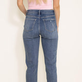 Eunina Rocky Super High Rise Retro Boyfriend Jeans for Women