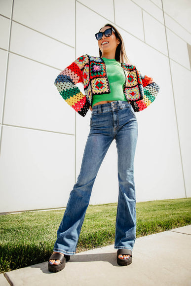 KanCan Matilda High Rise Bootcut Jeans for Women | KC8600M