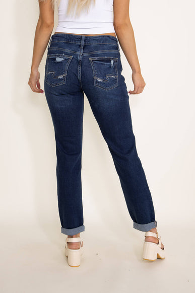 Silver Jeans Mid-Rise Boyfriend Jeans for Women