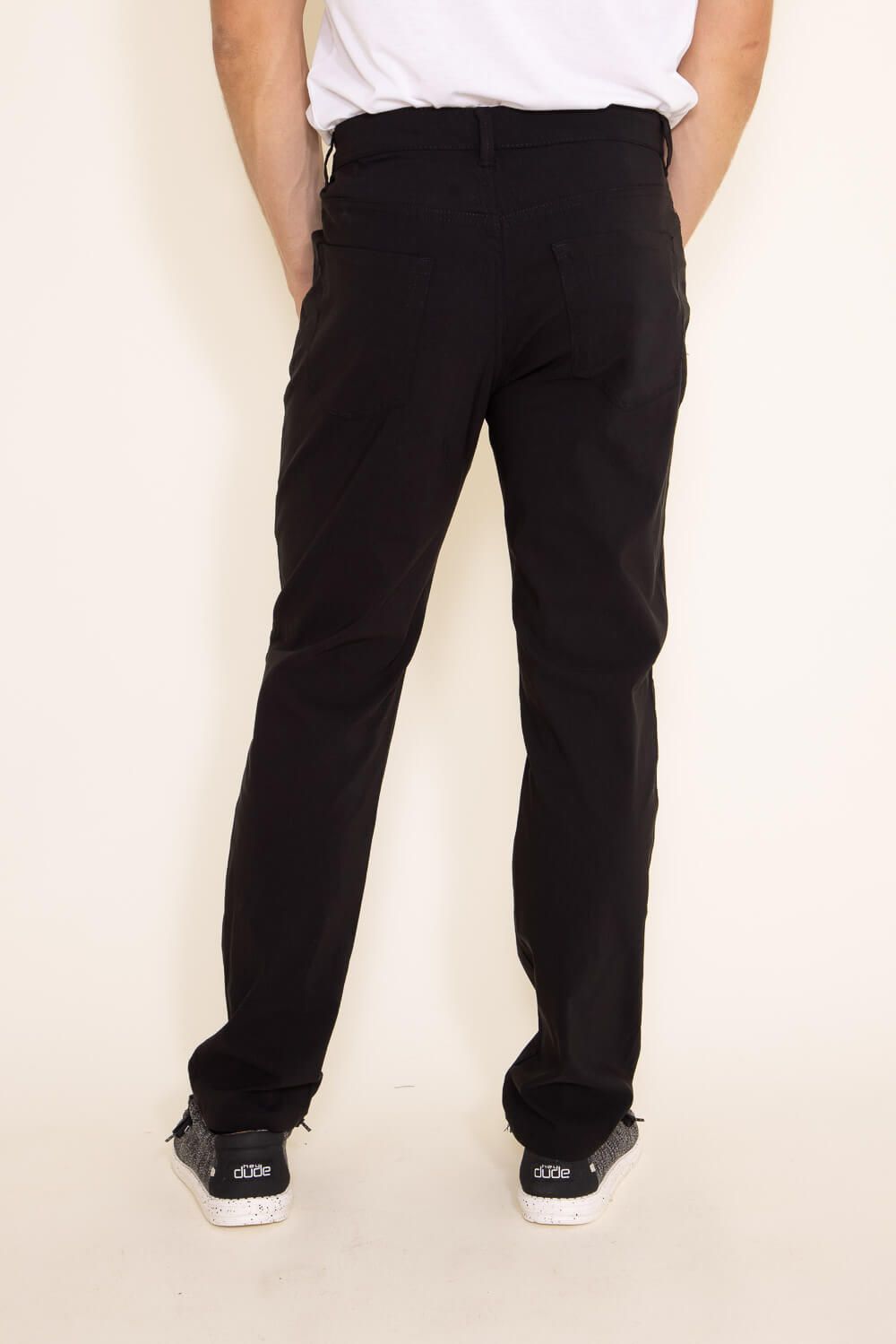 Weatherproof Vintage Lewis Performance Pants for Men in Black Spring Glik s