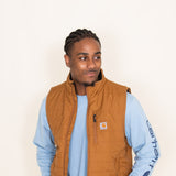 Carhartt Light Weight Insulated Vest for Men in Brown