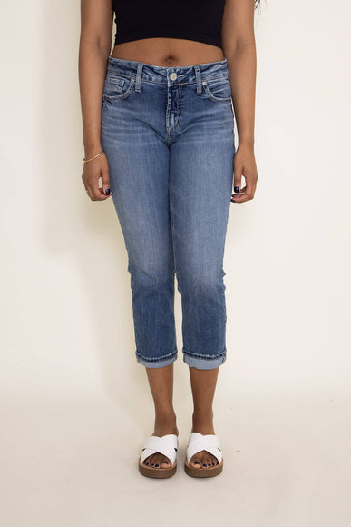 Silver Jeans Elyse Capri Jeans for Women