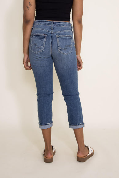 Silver Jeans Elyse Capri Jeans for Women
