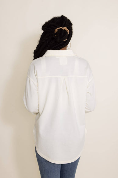 Thread & Supply Cyrus Shacket for Women in White