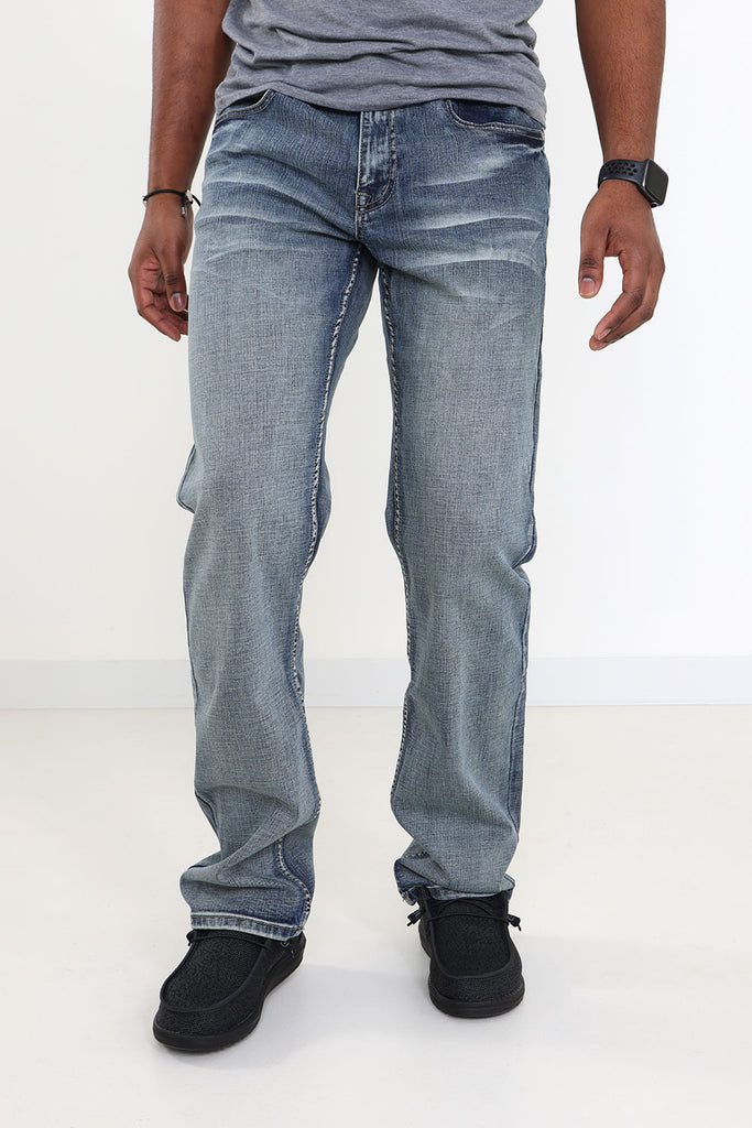 Rock & Roll Men Slim Fit Straight Bootcut Jean | Cerrito Western Wear LLC