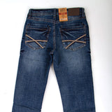 Axel Jeans Hunter Slim Bootcut Jeans for Boys in Dark Wash 